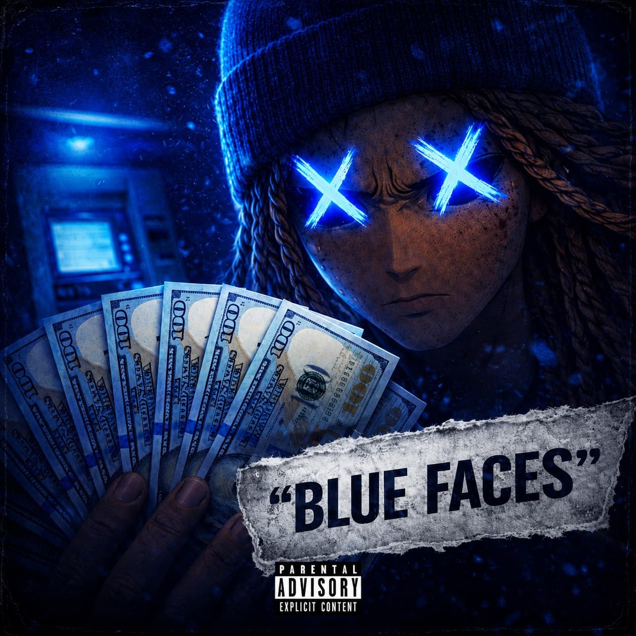Blue Faces