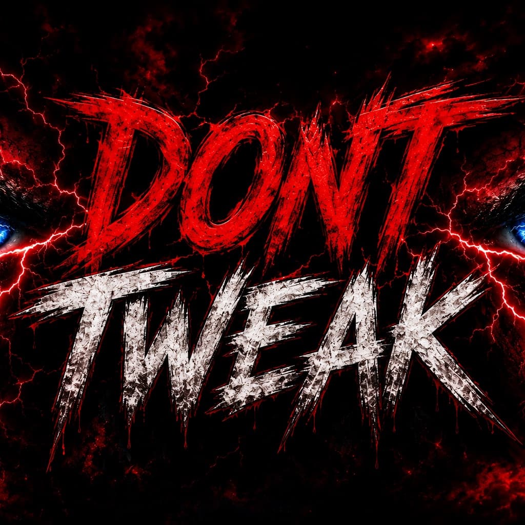 DONT TWEAK
